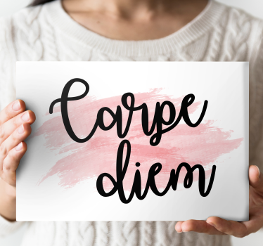 Tableau citation profitez de l'instant présent - TenStickers
