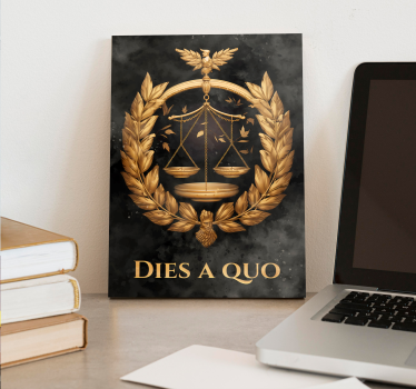 Tableau bureau symbole de la justice - TenStickers