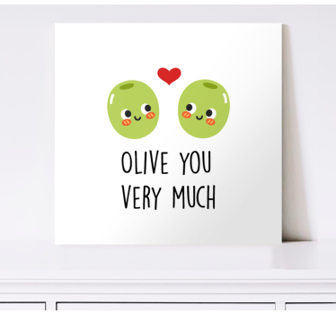Tableau motivation olive toi ensemble - TenStickers