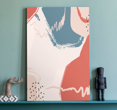Tableau musique formes de mélodies abstraites - TenStickers
