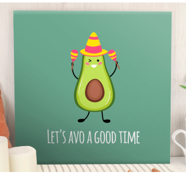 Tableau texte avoir du bon temps - TenStickers