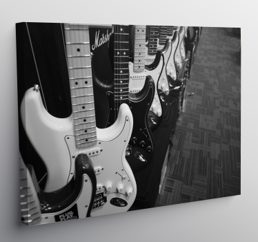 Tableau thème musique Guitarras electricas - TenStickers