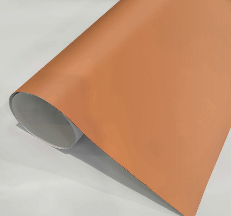 Papier adhésif - Orange Abricot - TenStickers