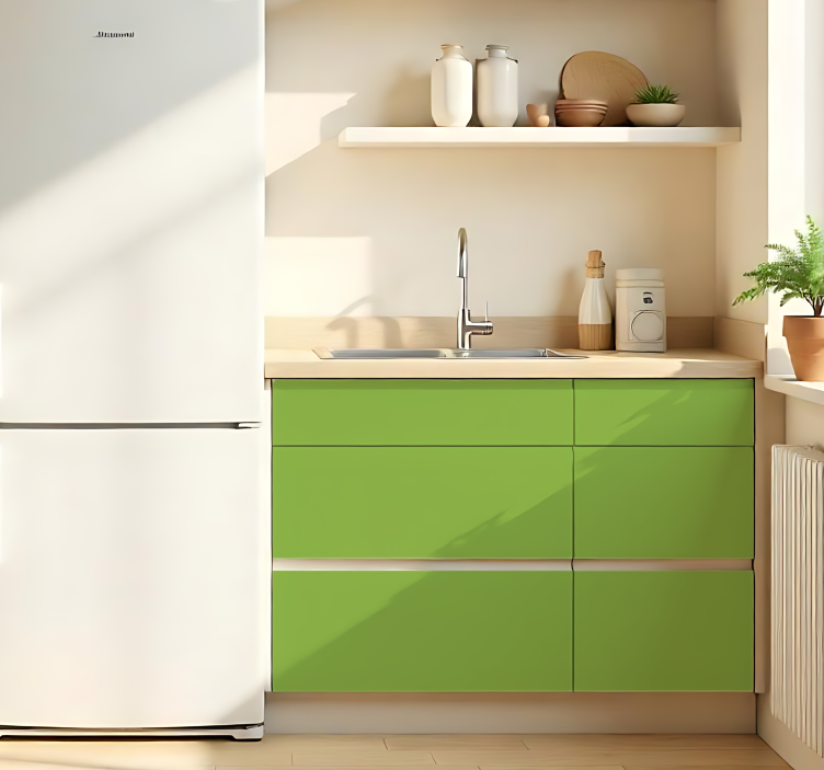 Papier adhésif - Vert Mat - TenStickers