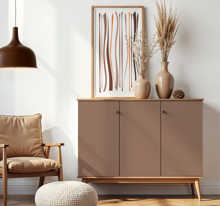 Adhésif meuble mocha mousse - TenStickers