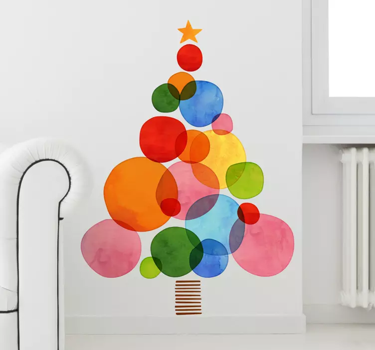 arbre de Noel - TenStickers