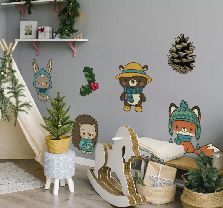 Autocollant animal de compagnie personnalités ludiques - TenStickers