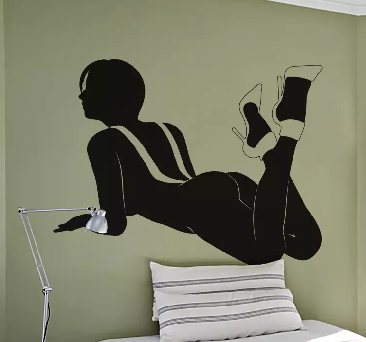 Autocollant mural string trikini - TenStickers