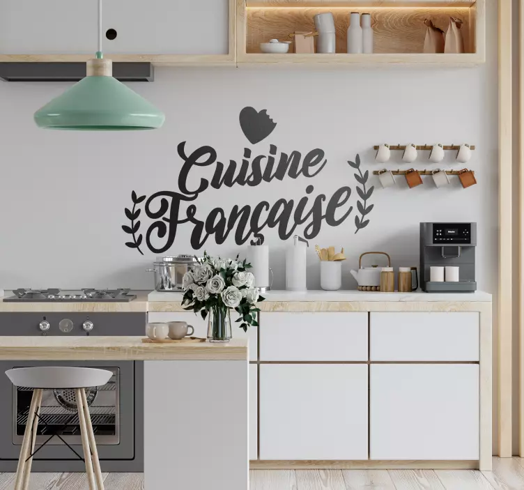 Sticker pour cuisine Cuisine française - TenStickers