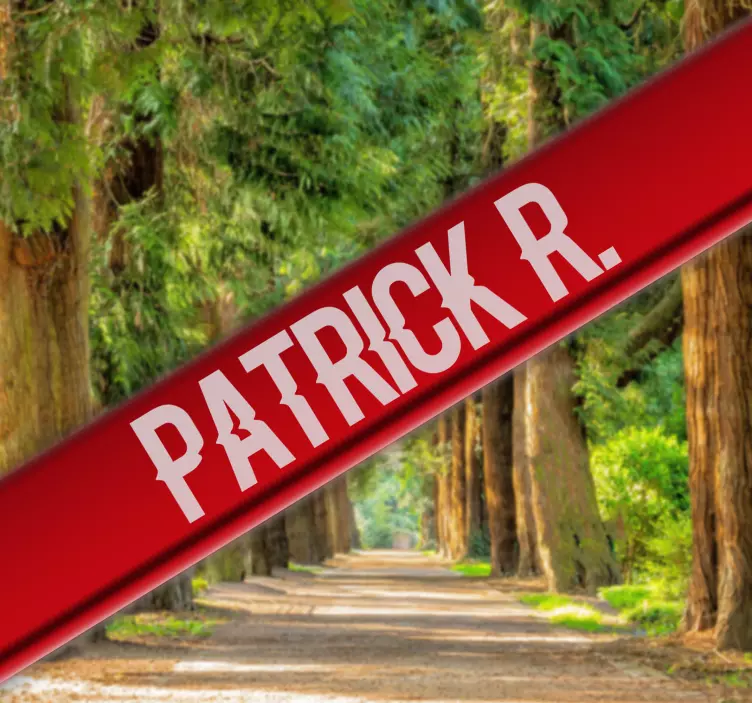 Sticker vélo nom personnalisable - TenStickers