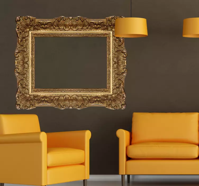 Sticker cadre renaissance - TenStickers