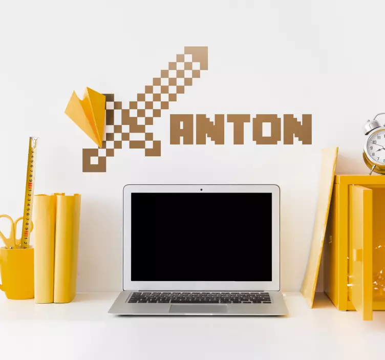 Sticker Chambre Enfant Minecraft - TenStickers