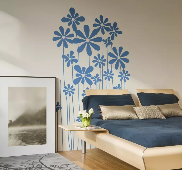 Sticker décoratif fleurs coupées - TenStickers
