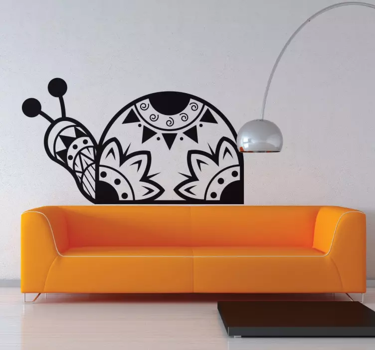 Sticker escargot formes - TenStickers