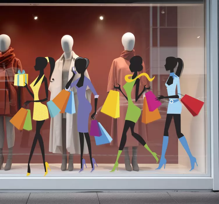 Sticker file fashion victim - TenStickers