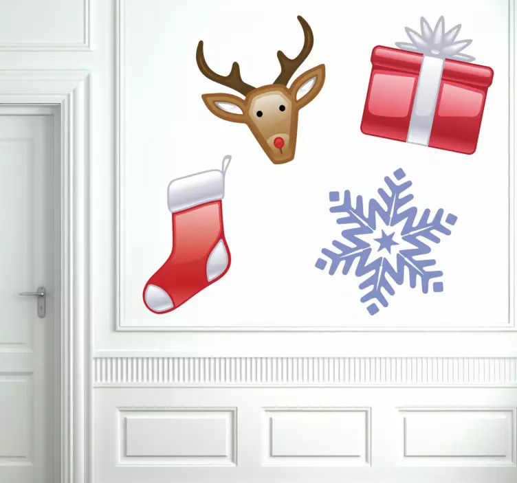 Sticker kit Noël - TenStickers