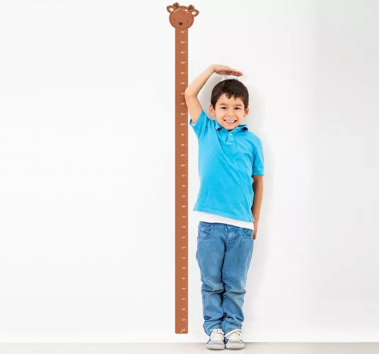 Sticker mètre cerf - TenStickers