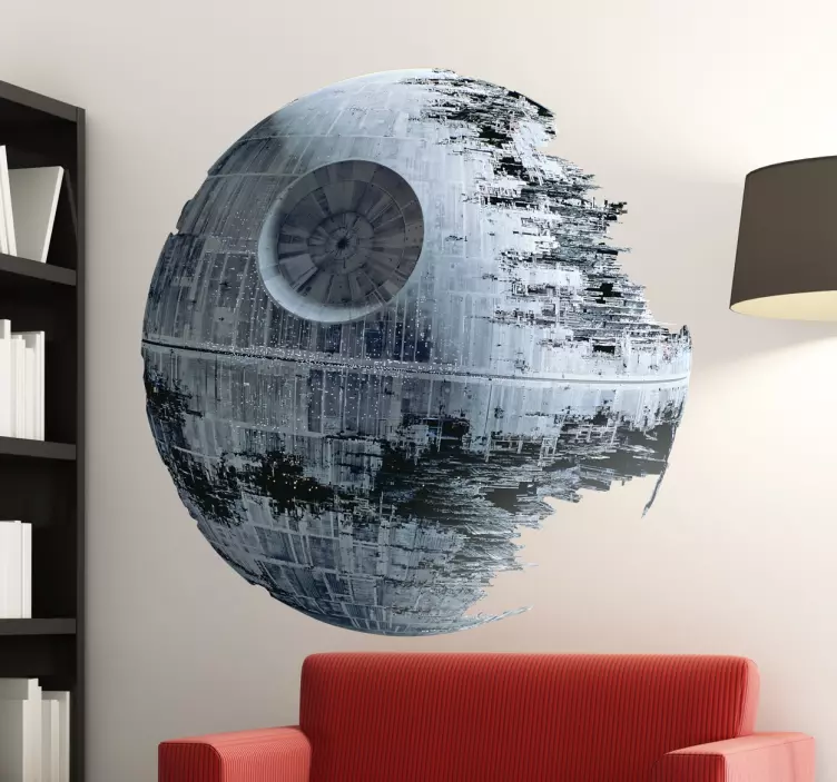 Sticker mural Etoile de la Mort - TenStickers