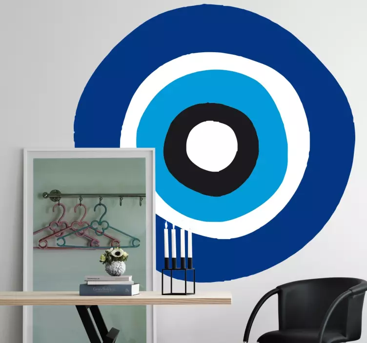 Sticker mural Nazar Boncuk - TenStickers