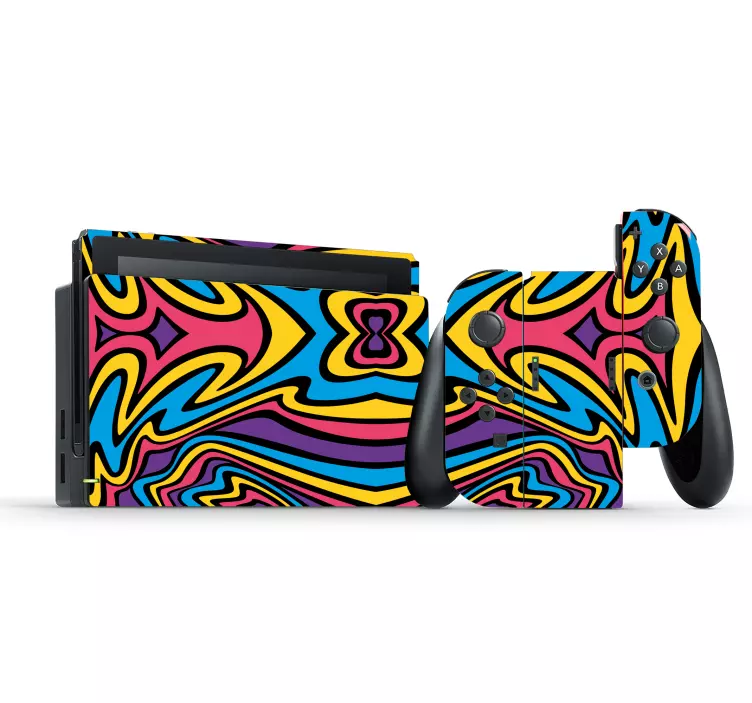 Sticker nintendo design coloré et vibrant - TenStickers