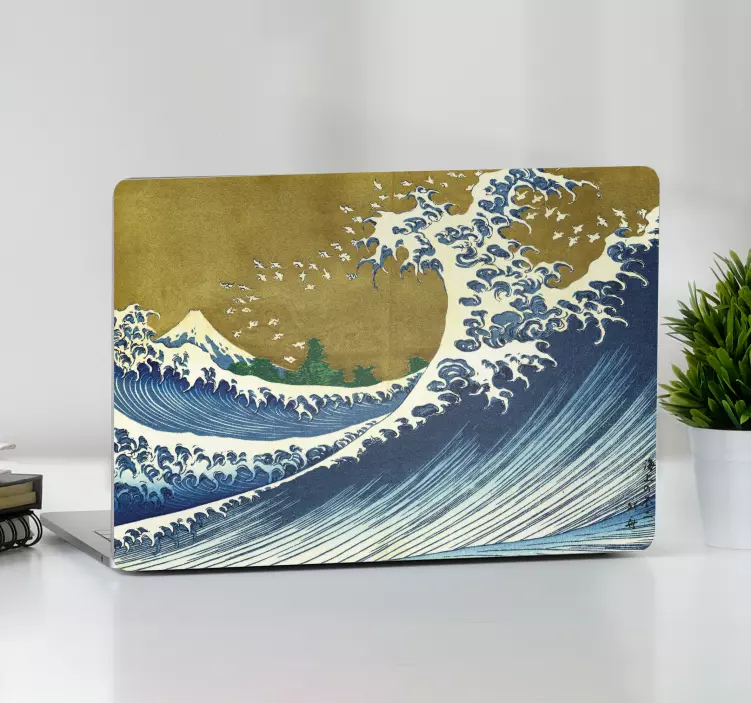 Sticker Ordinateur Portable Kaijo no Fuji - TenStickers