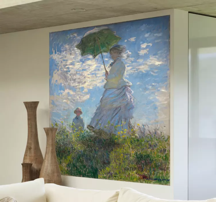 Sticker peinture Claude Monet - TenStickers