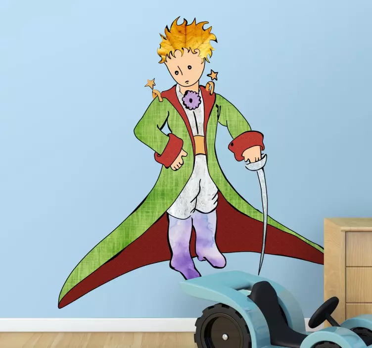 Sticker chambre enfant petit prince original - TenStickers
