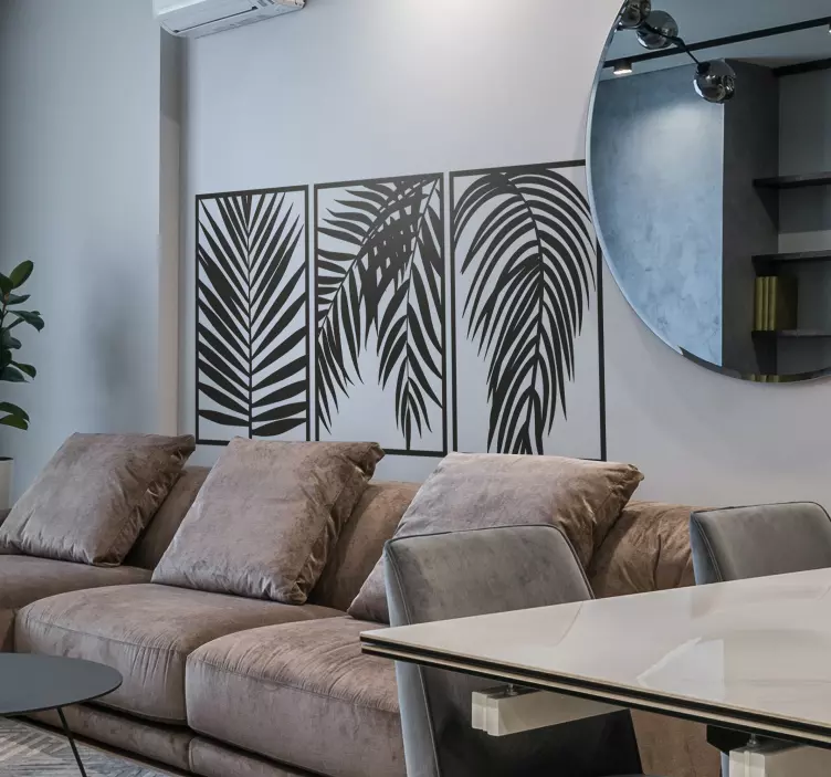 Sticker Plante Feuilles de palmier - TenStickers