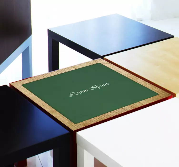 Adhésif meuble poker personnalisable - TenStickers