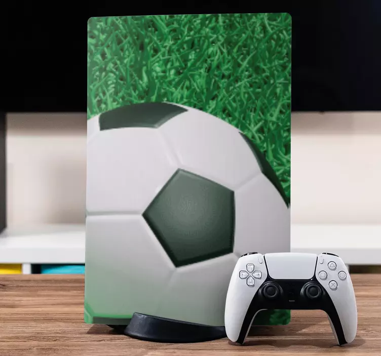 Sticker PS5 terrain de football - TenStickers