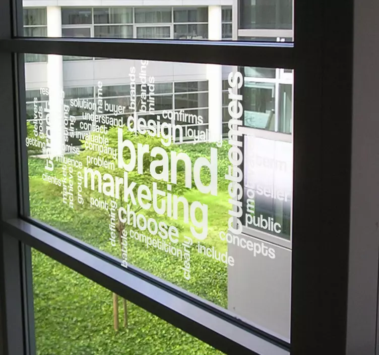 Sticker texte concepts anglais - TenStickers