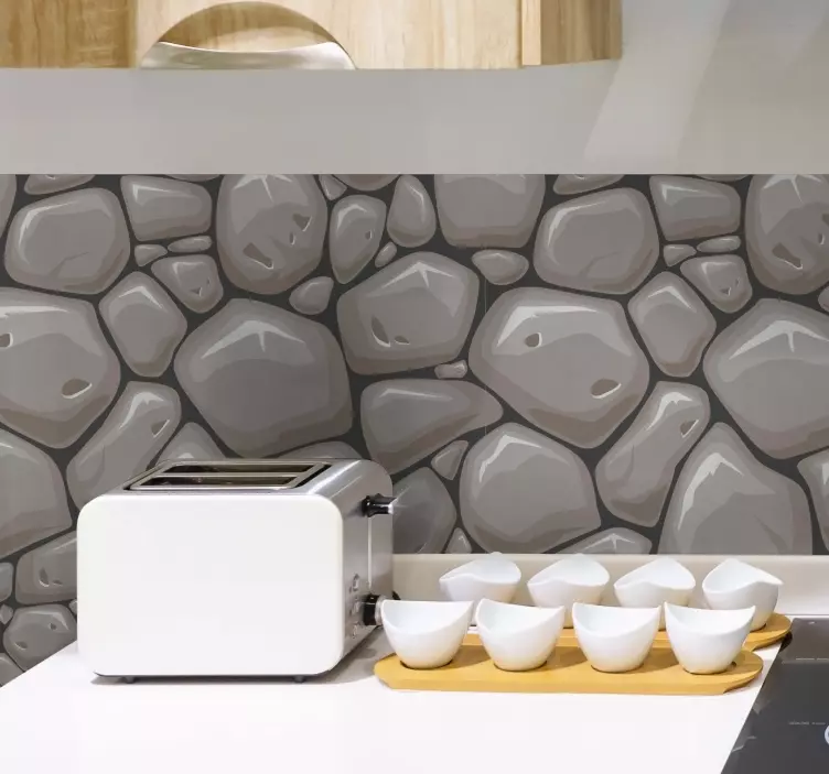 Sticker Texture Pierres naturelles - TenStickers