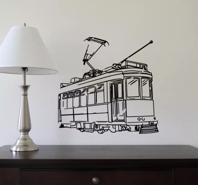 tram Lisbonne - TenStickers