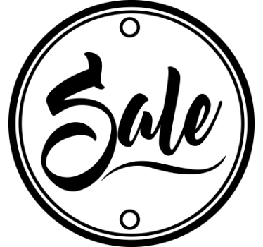 Sticker soldes lettrage autocollant royaume-uni - TenStickers