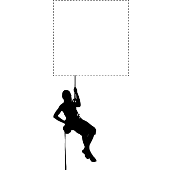 Sticker sport extrême grimpeur sur interrupteur - TenStickers