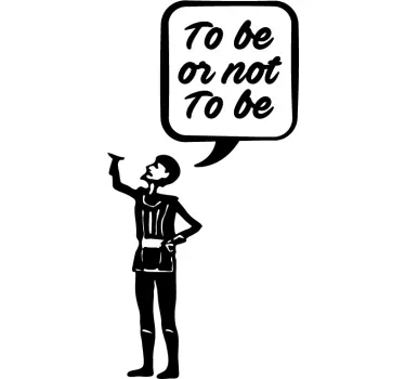 Sticker Mac Shakespeare - TenStickers
