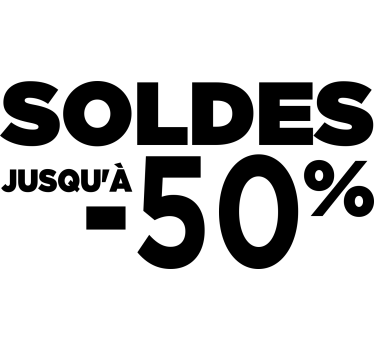 Sticker soldes grosse remise - TenStickers