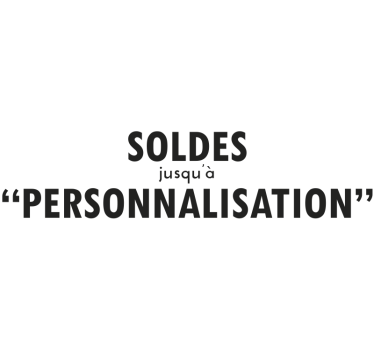 Sticker soldes jusqu’à personnalisé - TenStickers