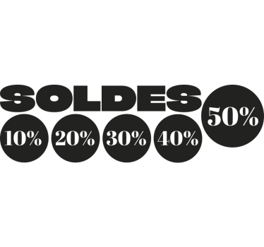 Sticker soldes remises sur les kits - TenStickers