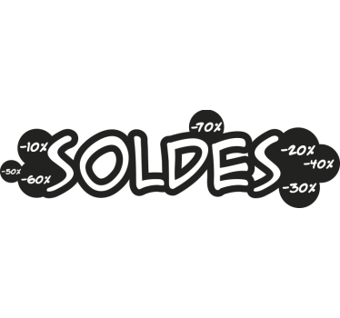 Sticker soldes remises spéciales - TenStickers