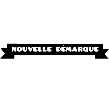 Sticker vitrine soldes nouvelle démarque - TenStickers