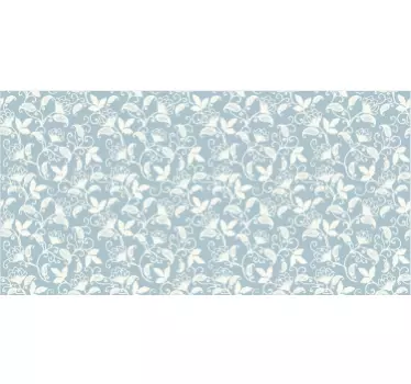 Papier adhésif pour meuble fleurs vintage - TenStickers