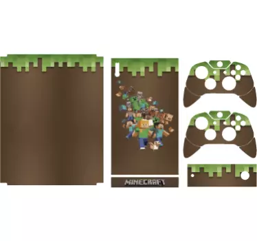 Sticker xbox Minecraft - TenStickers