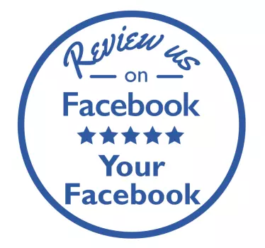 Sticker Entreprise Notez nous sur Facebook - TenStickers
