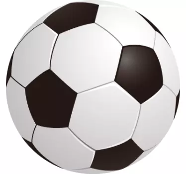 Sticker foot ballon de football - TenStickers