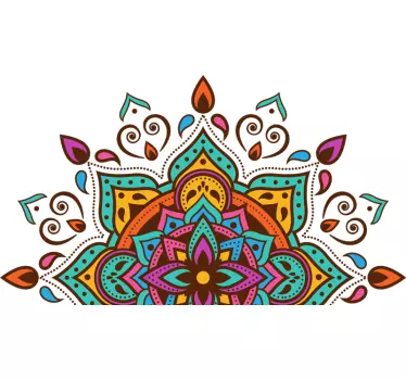 Sticker Mural Mandala - TenStickers