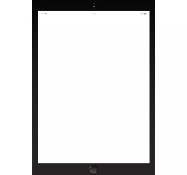 Tableau blanc adhésif motif iPad - TenStickers