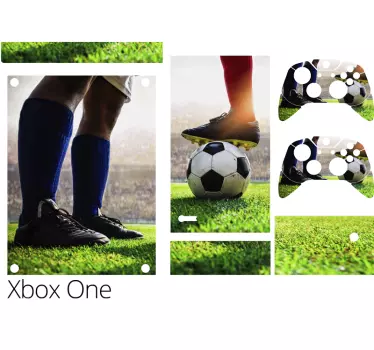 Sticker xbox tir de soccer - TenStickers
