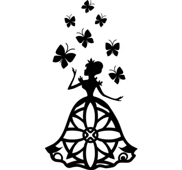 Autocollant fenêtre ensemble de décoration papillon - TenStickers