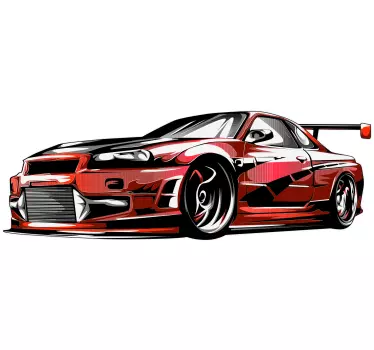 Autocollant Voiture de sport - TenStickers